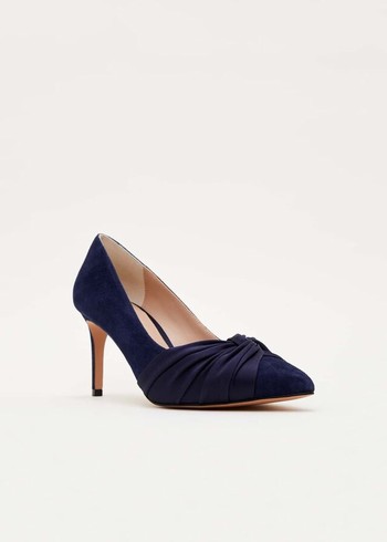 Phase Eight Kendal Court Heels Navy Australia | MB6425801